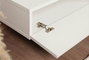 Hanah Home Mueble de TV Nirvana Blanco y Teca